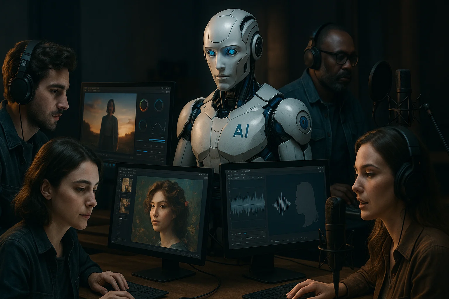 Como a Inteligência Artificial está Revolucionando a Produção de Conteúdo